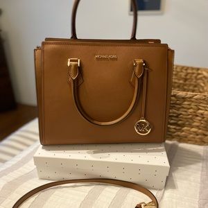 Michael Kors - Hope Large Saffiano Leather Satchel
